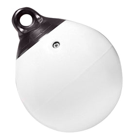 Taylor Made 9 Tuff End Inflatable Vinyl Buoy  White