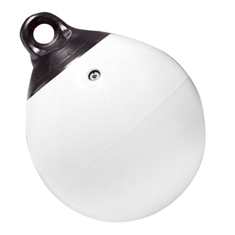 Taylor Made 9 Tuff End Inflatable Vinyl Buoy  White