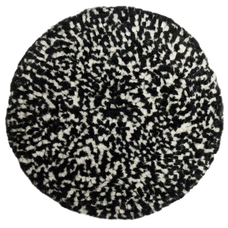 Presta Wool Compounding Pad  Black  White Heavy Cut