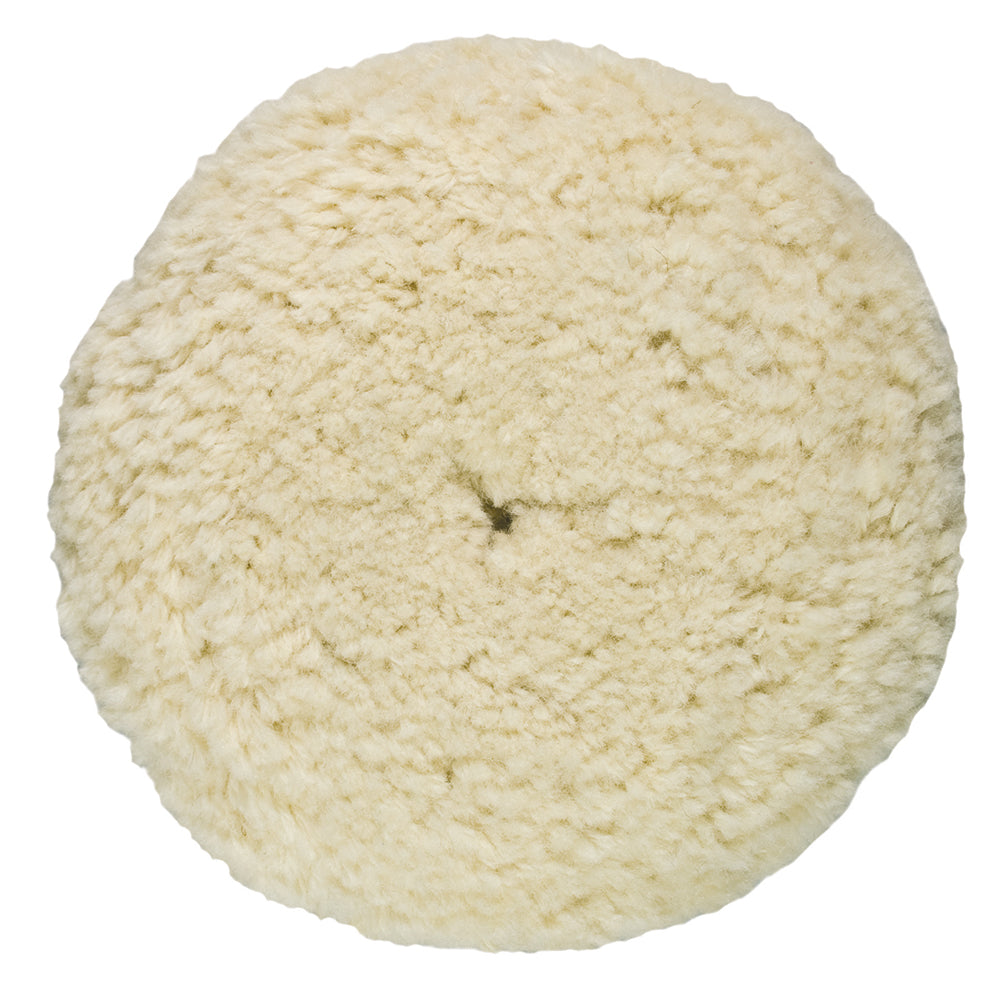 Presta Rotary Wool Buffing Pad  White Heavy Cut