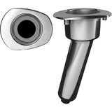Mate Series Elite Screwless Stainless Steel 15 Rod  Cup Holder  Drain  Oval Top