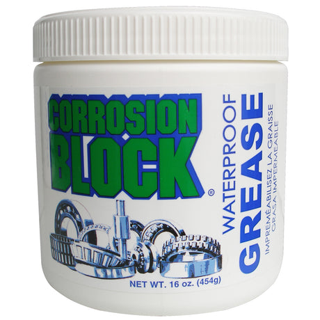Corrosion Block High Performance Waterproof Grease  16oz Tub  NonHazmat NonFlammable  NonToxic
