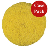 Presta Rotary Blended Wool Buffing Pad  Yellow Medium Cut  Case of 12