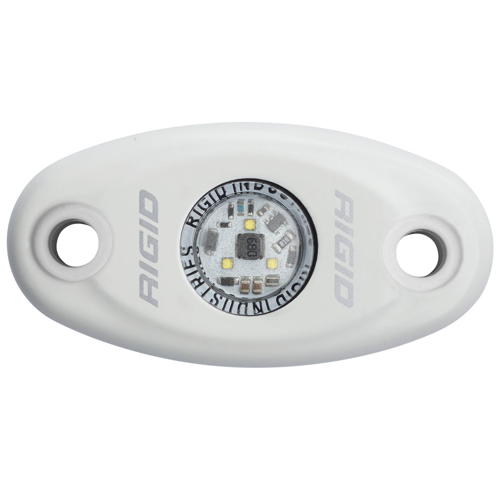 RIGID Industries ASeries White Low Power LED Light  Single  Natural White