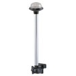 Perko Fold Down AllRound Frosted Globe Pole Light  Horizontal Mount  White