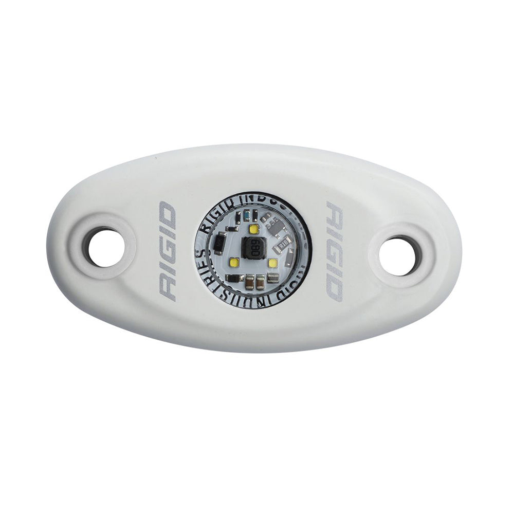 RIGID Industries ASeries High Power Single LED Light  Cool White