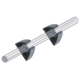 Perko Pole Storage Clips  Black  Pair