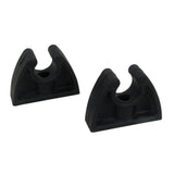 Perko Pole Storage Clips  Black  Pair