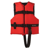 Onyx Nylon General Purpose Life Jacket  Child 3050lbs  Red