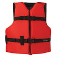 Onyx Nylon General Purpose Life Jacket  Youth 5090lbs  Red