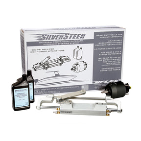 Uflex SilverSteer Universal Front Mount Outboard Hydraulic Tilt Steering System  1500PSI V2