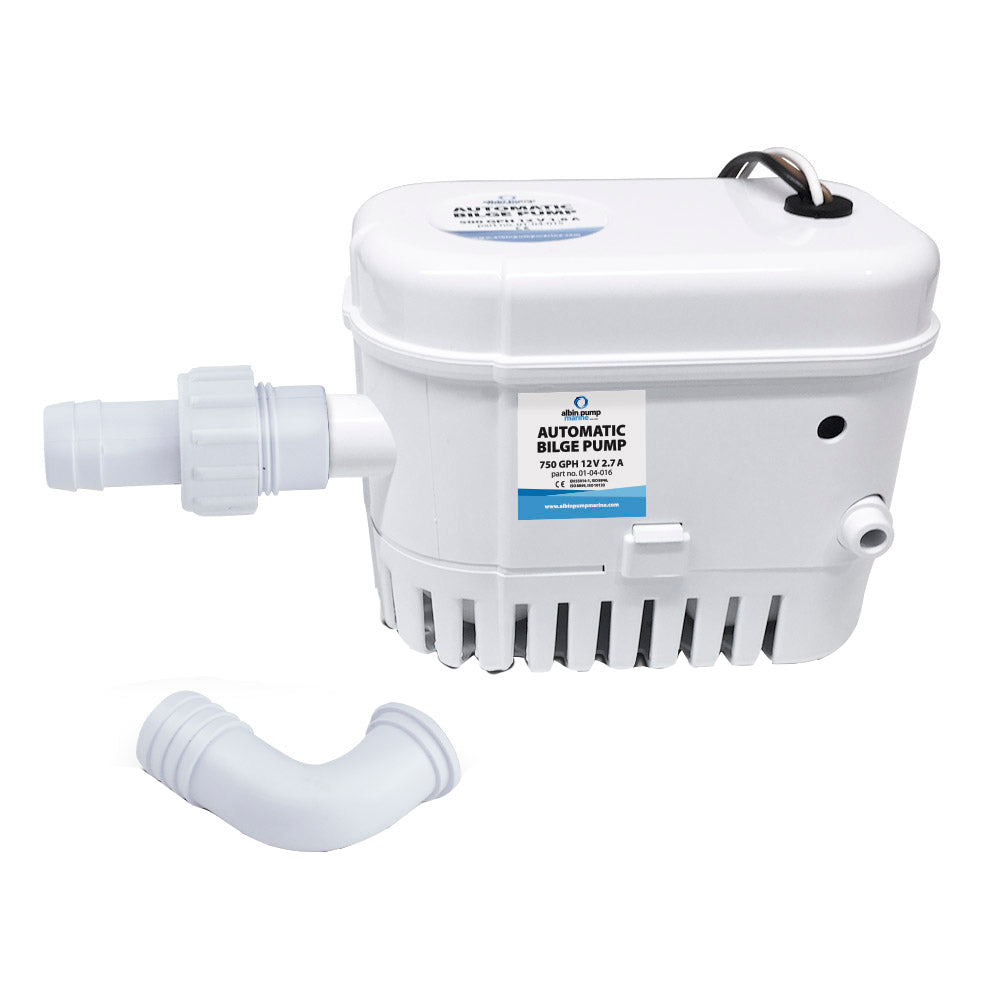 Albin Group Automatic Bilge Pump 750 GPH  12V