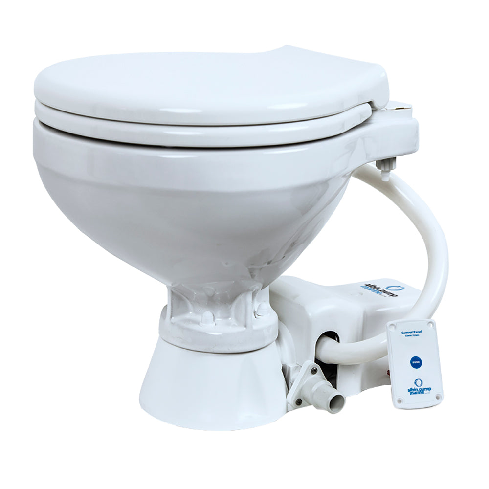 Albin Group Marine Toilet Standard Electric EVO Compact  12V