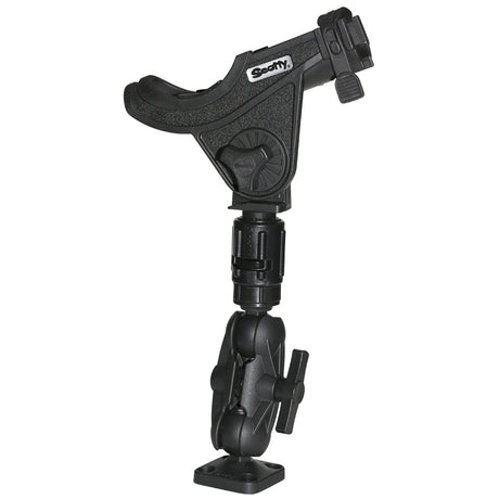 Scotty 162 15 Ball Mount wGear Head Post  241 Side Deck Mount