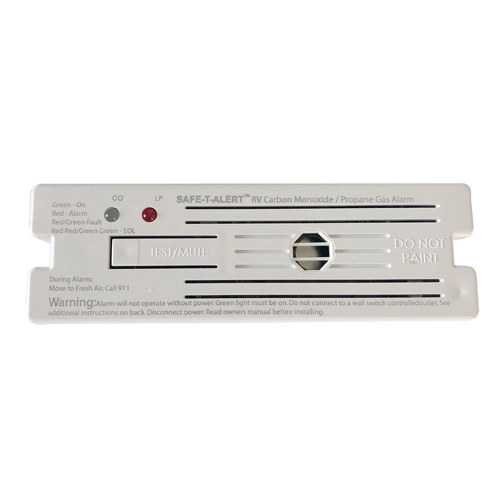 SafeTAlert Combo Carbon Monoxide Propane Alarm Surface Mount  White