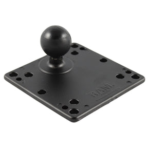 RAM Mount 475 Square Base wVESA 4 x 75mm 4 x 100mm Hole Patterns  15 Ball