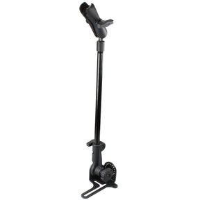 RAM Mount Universal NoDrill RAM POD HDVehicle Mount with 18 LONG Length Pole and Double Socket Arm