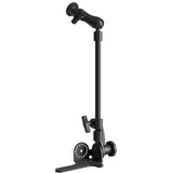 RAM Mount Universal NoDrill RAM POD HDVehicle Mount wDouble Socket Arm  25 Round Base AMPs Hole Pattern