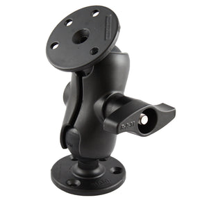 RAM Mount D Size 225 Ball Mount w2 qty 368 Round Plates  Short Length Double Socket Arm