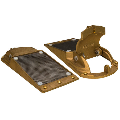 GROCO Perforated Hull Strainer wAccess Door 3 Max ThruHull