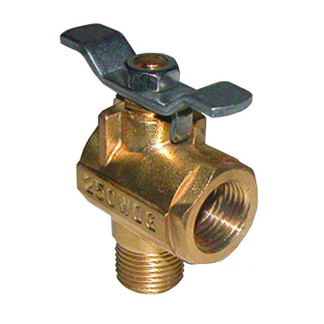 GROCO 12 NPT 90 Bronze Fuel Valve