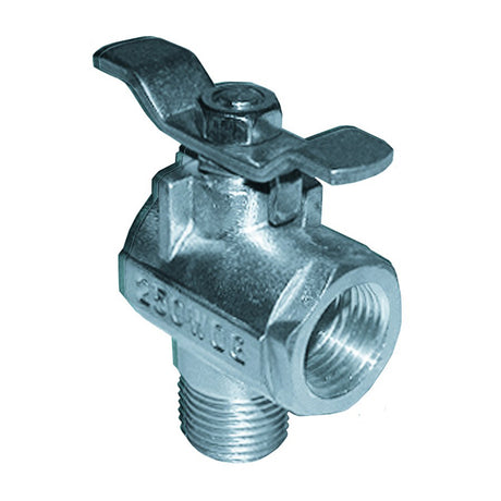 GROCO 12 NPT 90 Stainless Steel Fuel Valve