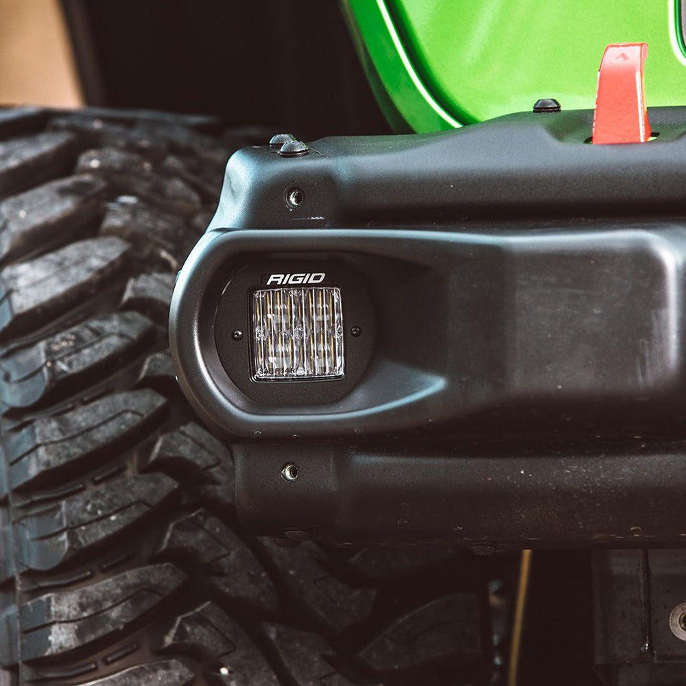 RIGID Industries 2018 Jeep Wrangler JL Fog Mount f2 DSeries Lights