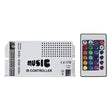 HEISE Sound Activated RGB Controller wIR Remote