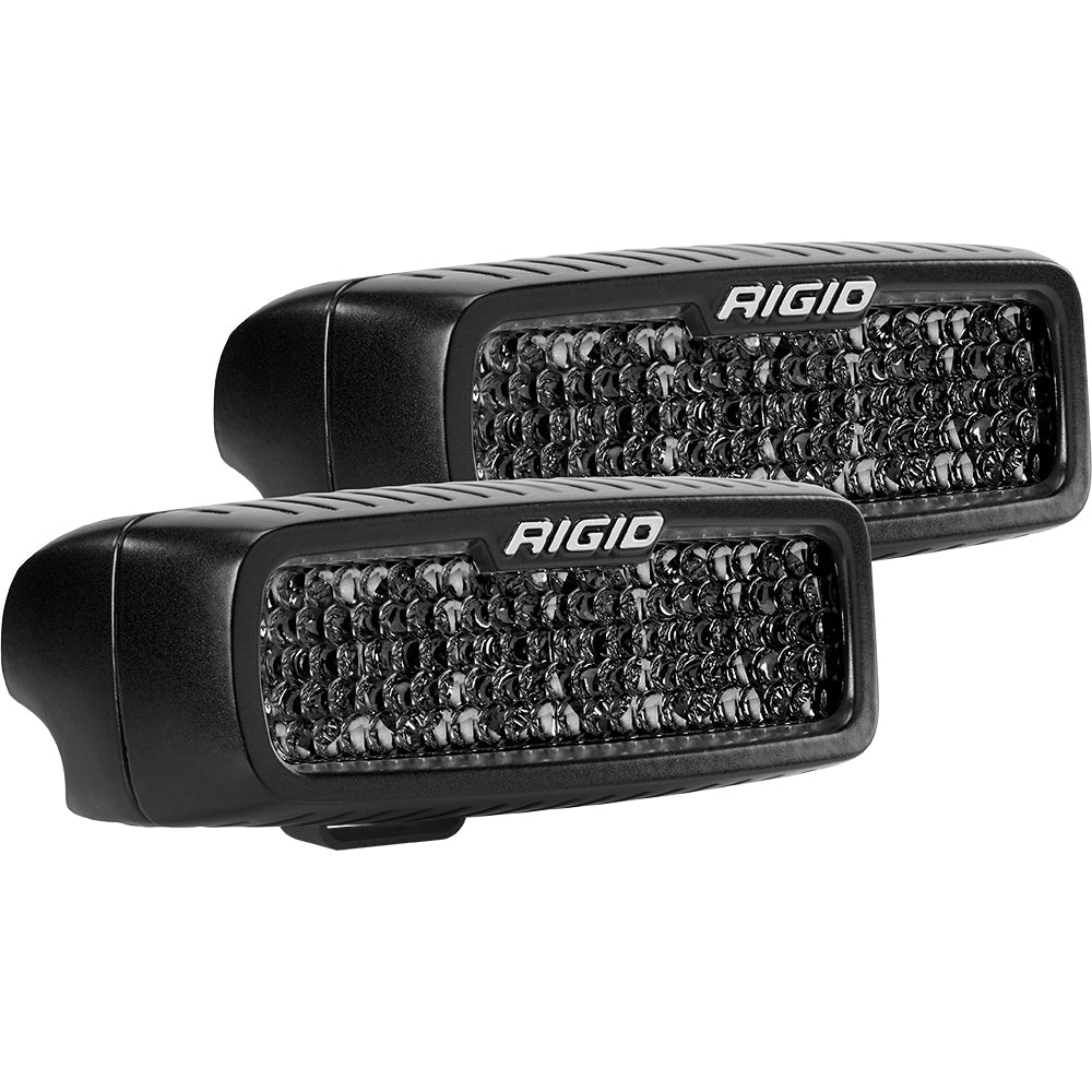 RIGID Industries SRQ Series PRO Spot Diffused Midnight Surface Mount  Pair