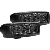RIGID Industries SRQ Series PRO Spot Diffused Midnight Surface Mount  Pair