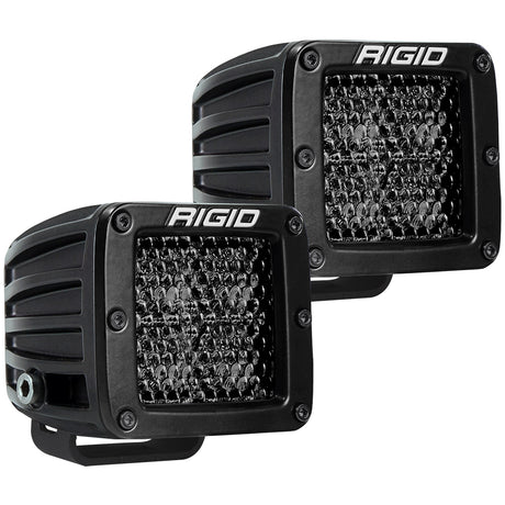 RIGID Industries DSeries Pro Spot Diffused Midnight Surface Mount  Pair