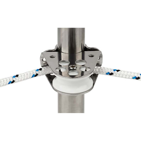 Schaefer ClampOn Furling Line Stanchion Lead Block  1 Ball Bearing