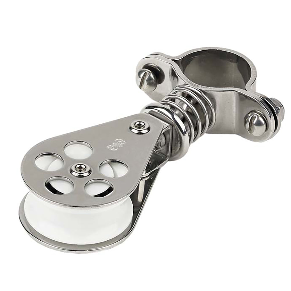 Schaefer Pulpit Furling Lead Spring Loaded Block  1 Ball Bearing