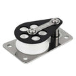 Schaefer Series 3 Flat BaseAlum CheekDelrin Sheave