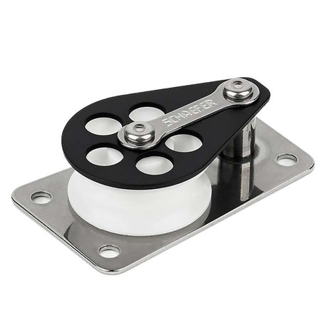 Schaefer Series 3 Flat BaseAlum CheekDelrin Sheave