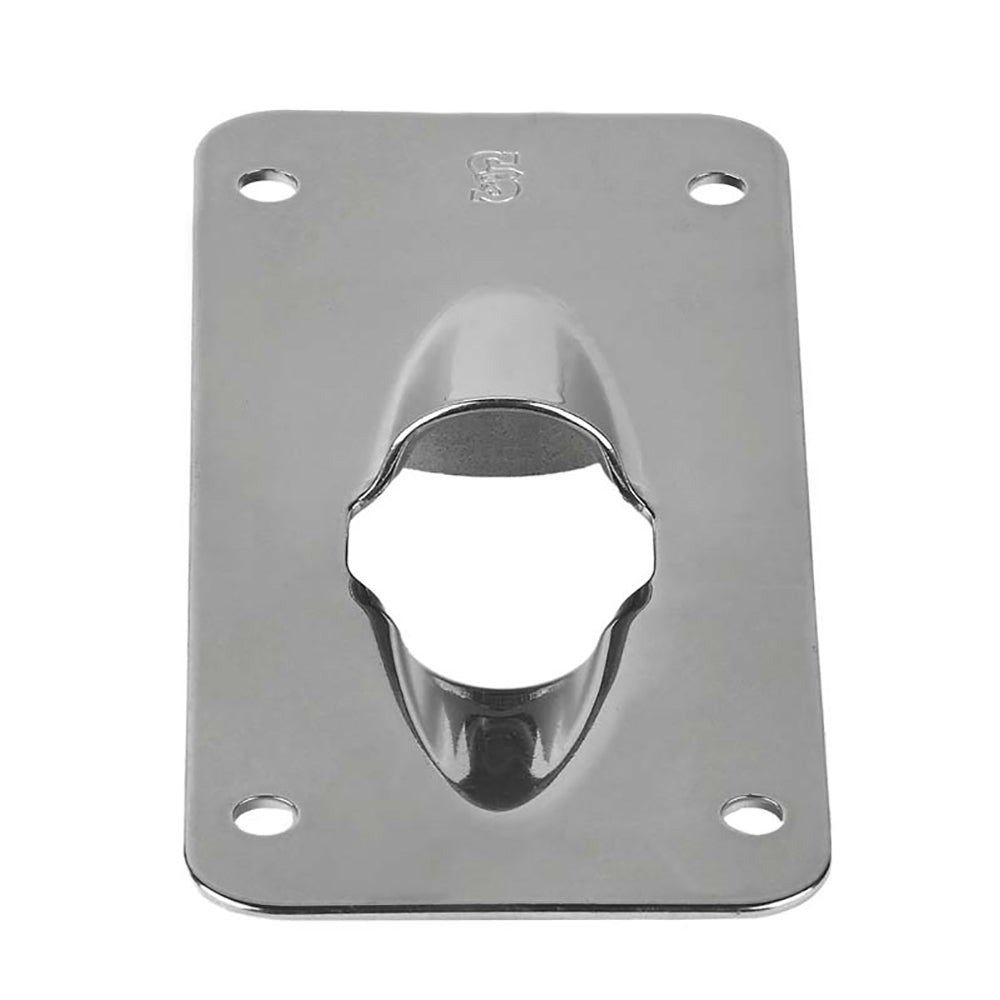 Schaefer Halyard Exit Plate fUp To 34 Line  Flat