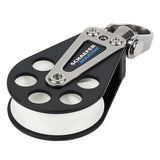 Schaefer Single Aluminum Block  51mm Sheave