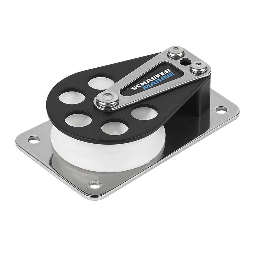 Schaefer Series 5 Flat BaseAlum CheekDelrin Sheave