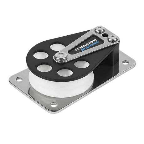 Schaefer Series 5 Flat BaseAlum CheekDelrin Sheave