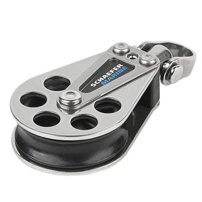 Schaefer Single Stainless Steel Block  51mm Sheave