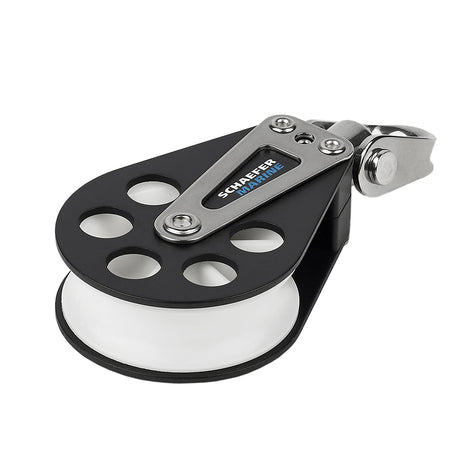 Schaefer Single Aluminum Block  60mm Sheave