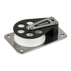 Schaefer Series 7 Flat BaseAluminum CheekDelrin Sheave
