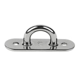 Schaefer Stainless Steel Welded Pad Eye  3L x 1W