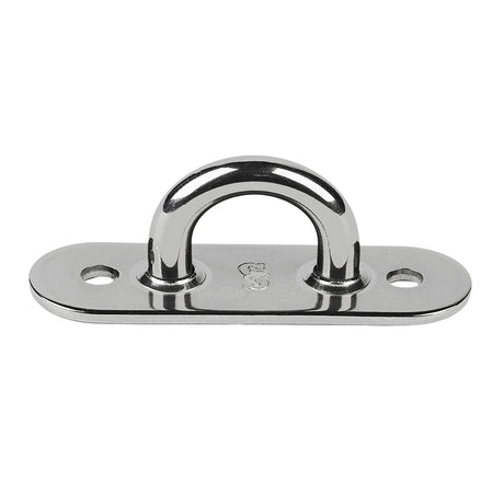 Schaefer Stainless Steel Welded Pad Eye  3L x 1W