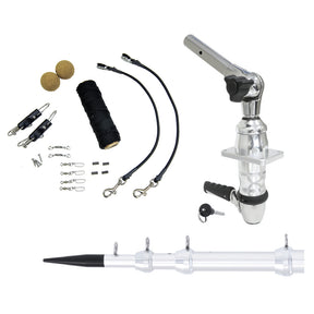 Tigress XD Top Mount System  15  Silver Outriggers Elite Rigging Kit
