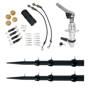 Tigress XD Top Mount System  18 Carbon Fiber BlackBlack Ultimate Rigging Kit