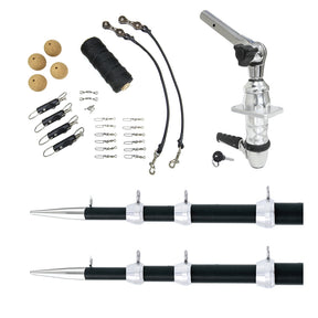 Tigress XD Top Mount System  18 Carbon Fiber BlackSilver Ultimate Rigging Kit