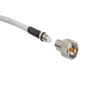 Shakespeare PL259ER ScrewOn PL259 Connector fCable wEasy Route FME MiniEnd