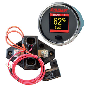 Balmar SG200 Battery Monitor Kit wDisplay Shunt  10M Cable  1248 VDC