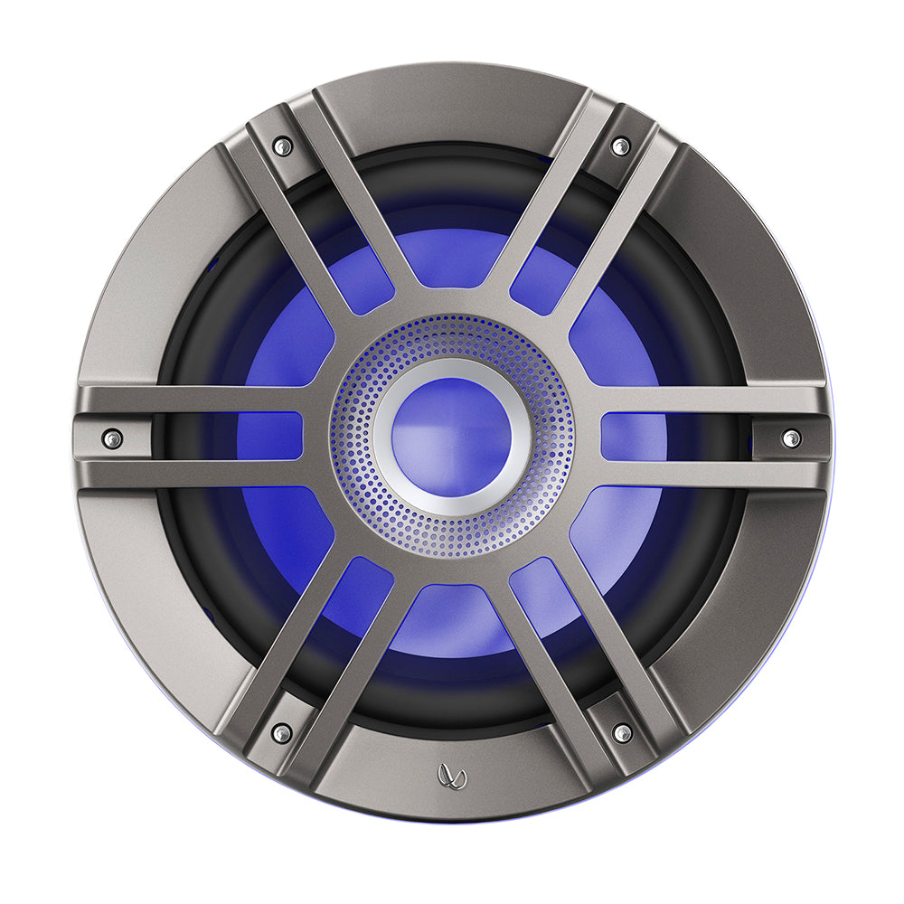 Infinity 10 Marine RGB Kappa Series Speakers  TitaniumGunmetal